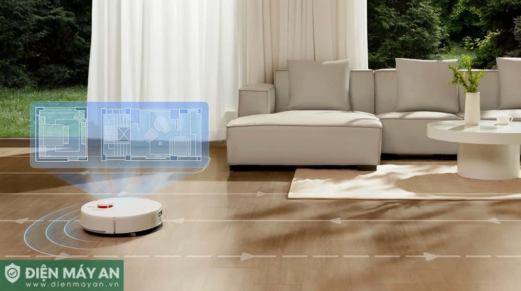 Robot hút bụi lau nhà Xiaomi Vacuum H40 BHR07XBEU
